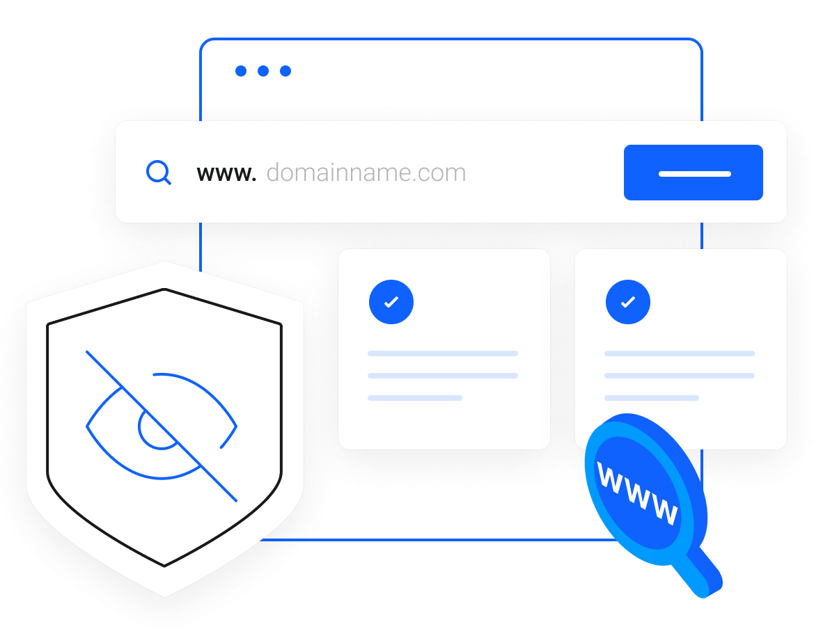 Enregistrement gratuit d'un domaine privé